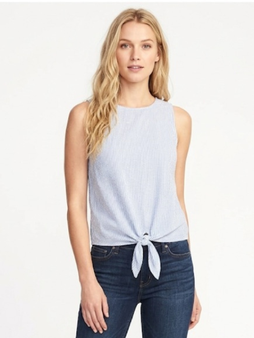 Old navy striped top size medium